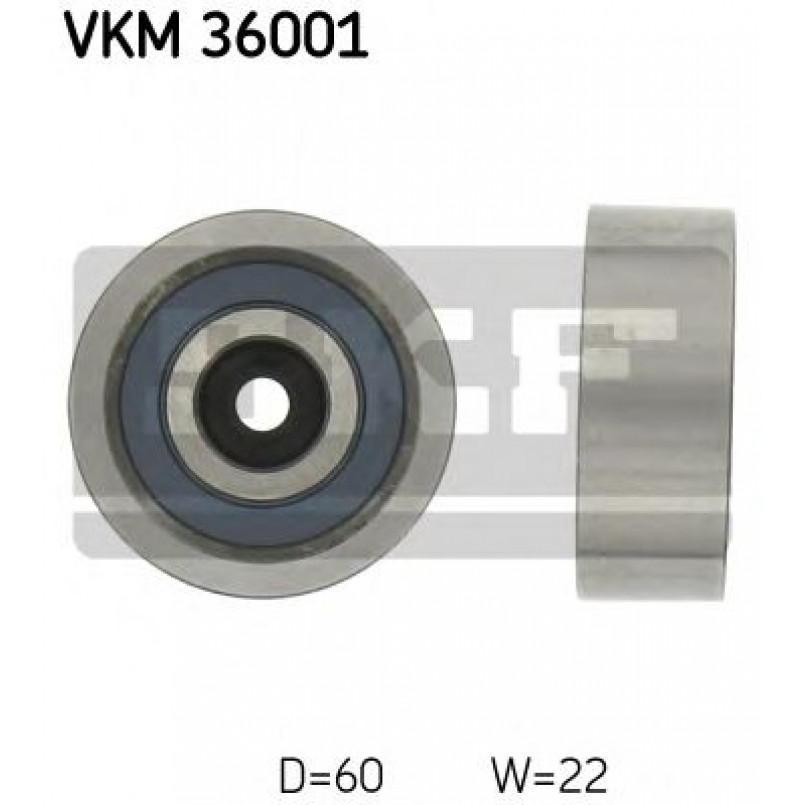 VKM 36001 SKF Ролик модуля натягувача ременя